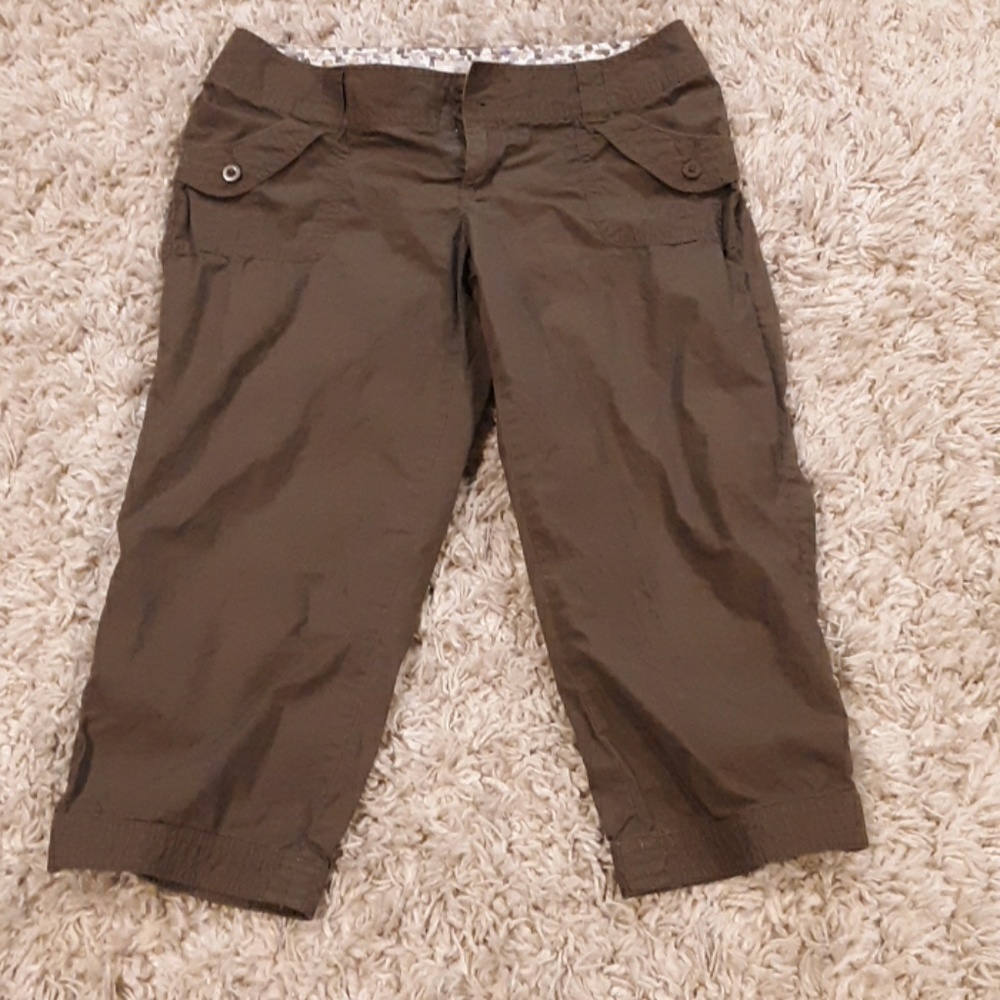 Fabric Capris
